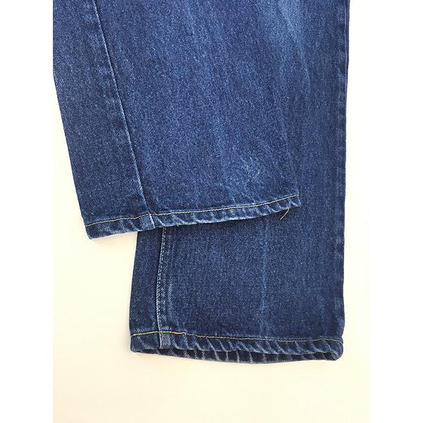 古着 80s USA製 Lee 200-0147 濃紺 ブルー デニム パンツ ジーンズ