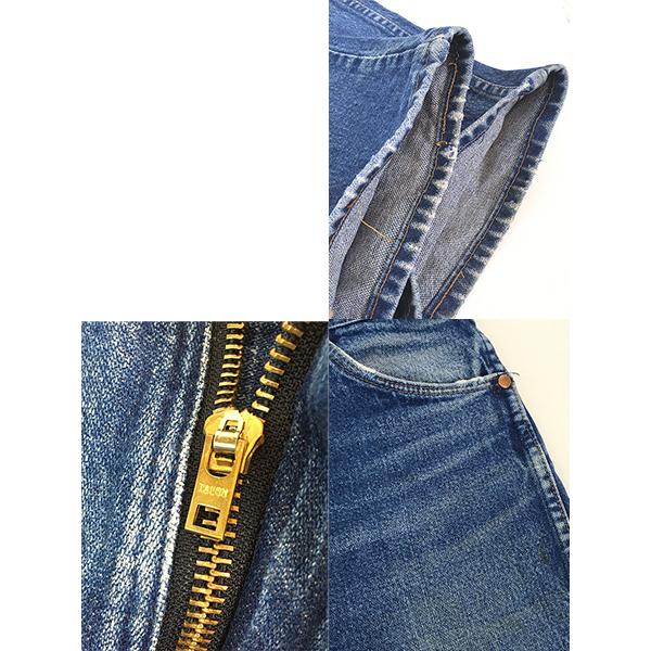 古着 80s USA製 Wrangler 13MWZ 縦落ち 濃紺 デニム パンツ 古着 80s USA製 Wrangler 13MWZ 縦落ち 濃紺 デニム パンツ