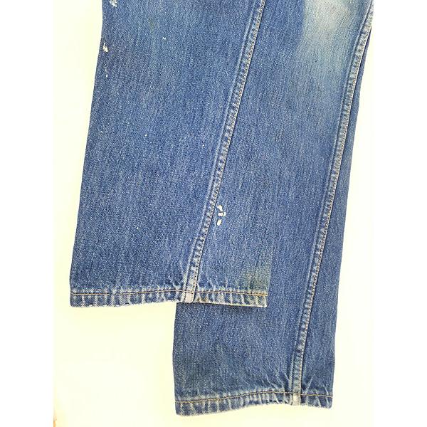古着 60s USA製 Blue Bell MAVERICK ダメージ インディゴ デニム 