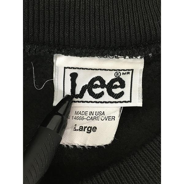 古着 90s USA製 Lee 無地 ソリッド プレーン ラグラン