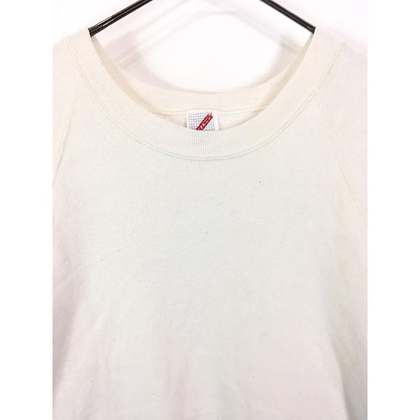 古着 90s USA製 Jerzees 無地 ソリッド プレーン ラグラン ビッグ 