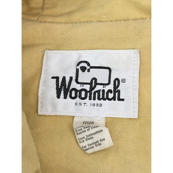 古着 70s WoolRich シャモアクロス ライナー 60/40クロス フーデッド