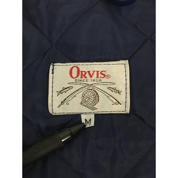古着 80s 英国製 ORVIS ショルダー パッチ パデッド キルティング