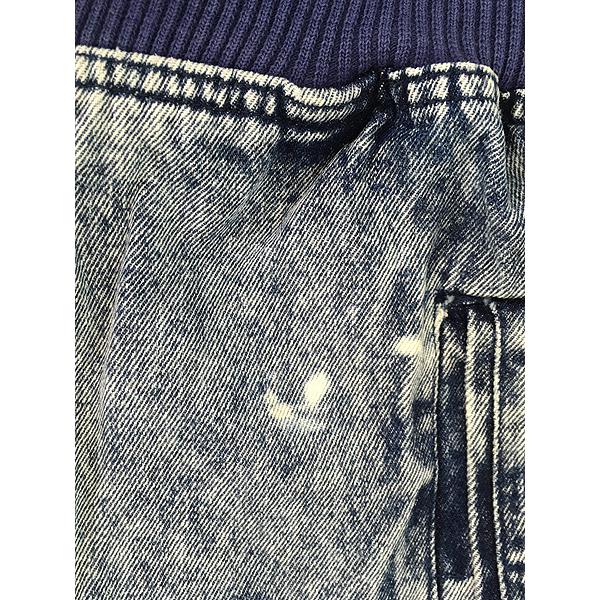 古着 90s NIKE CHALLENGE COURT アシッド ケミカル デニム ジャケット