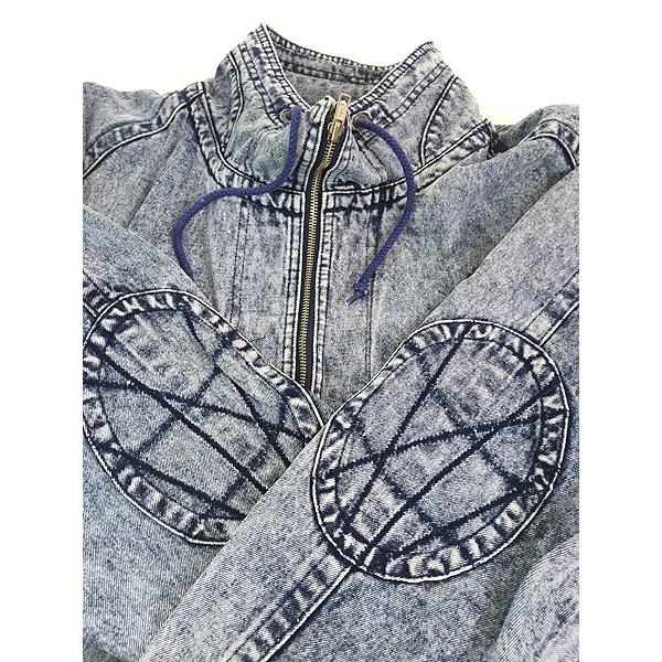 古着 90s NIKE CHALLENGE COURT アシッド ケミカル デニム