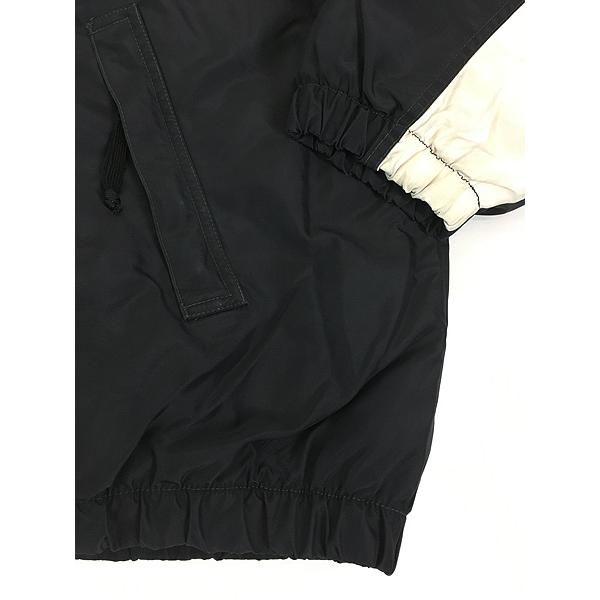 古着 90s NIKE BIG ロゴ パデット 2way ジャケット パーカー L : 古着