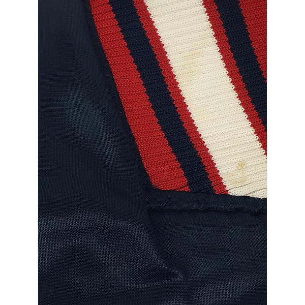 古着 90s MLB Atlanta Braves ブレーブス 光沢 サテン パデット