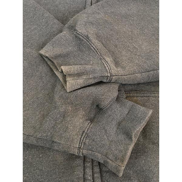 古着 Carhartt 裏地 メッシュ ワンポイント パッチ スウェット ジップ