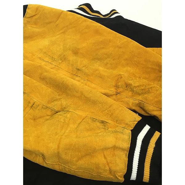 古着 NFL Pittsburgh Steelers スティーラーズ本革 オール スエード