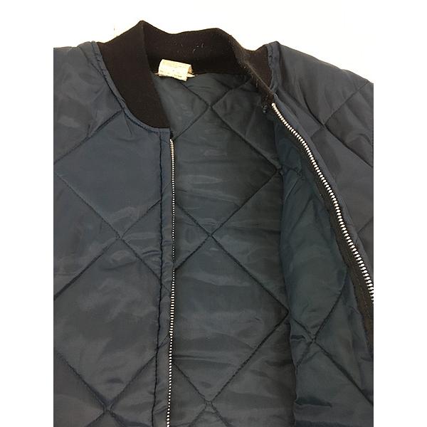 古着 80s USA製 BIG SMITH パデッド ナイロン キルティング ワーク
