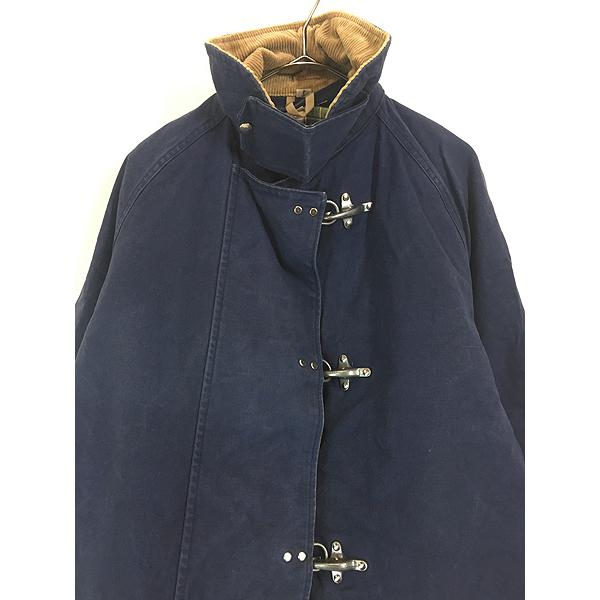 古着 80s USA製 E.A. FAY 太畝 コーデュロイ襟 フック式 コットン