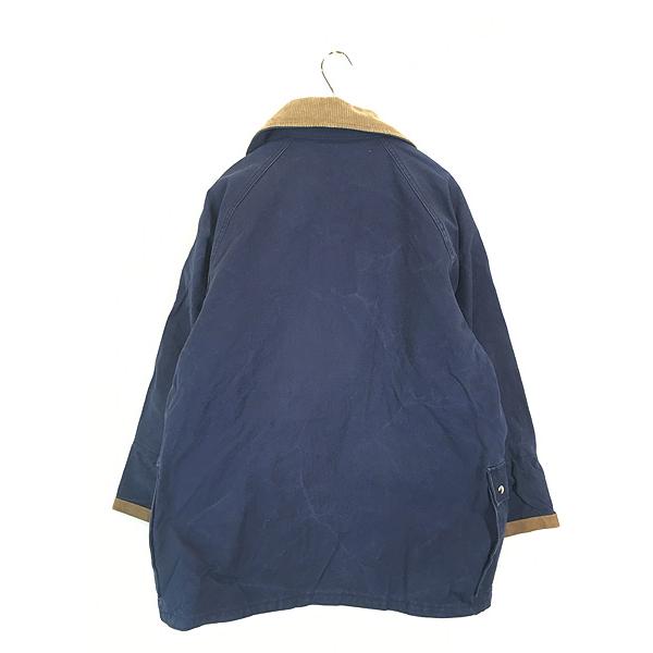 古着 80s USA製 E.A. FAY 太畝 コーデュロイ襟 フック式 コットン