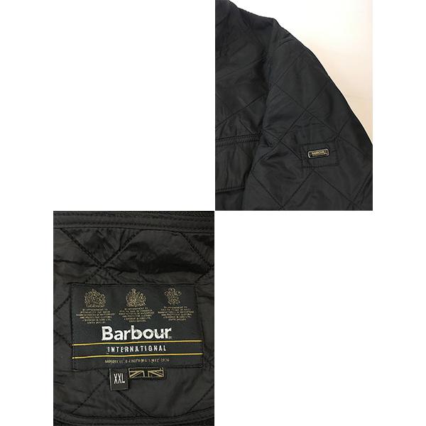 古着 Barbour 「Ariel Polarquilt」 エアリエル ポーラー キルティング スタンドカラー ジャケット 黒 XXL 古着 Barbour 「Ariel Polarquilt」 エアリエル ポーラー キルティング