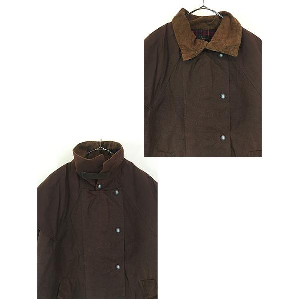 希少✨️Barbour×BackHouse オイルド90s 古着 90s- New Zealand製 Barbour × Backhouse 名作 オイルド