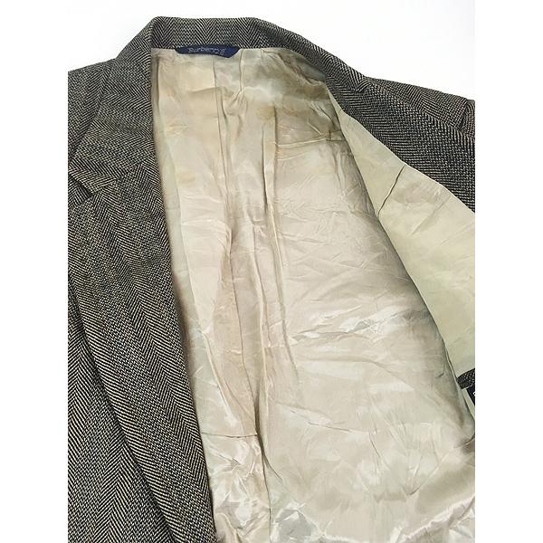 古着 80s USA製 Burberrys × Saks Fifth Avenue 上質 ヘリンボーン ウール テーラード ジャケット 42位 古着 80s USA製 Burberrys × Saks Fifth Avenue 上質 ヘリンボーン