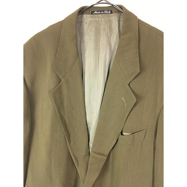 古着 90s Italy製 EMPORIO ARMANI 上質 レーヨン ウール テーラード