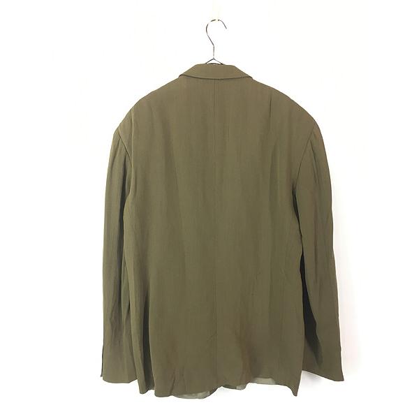 古着 90s Italy製 EMPORIO ARMANI 上質 レーヨン ウール テーラード