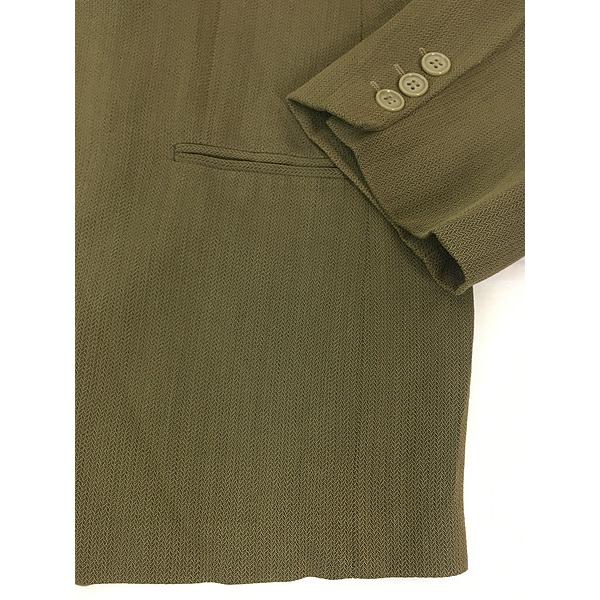 古着 90s Italy製 EMPORIO ARMANI 上質 レーヨン ウール テーラード ジャケット ビッグサイズ 使用感なし!! 古着 90s Italy製 EMPORIO ARMANI 上質 レーヨン ウール テーラード