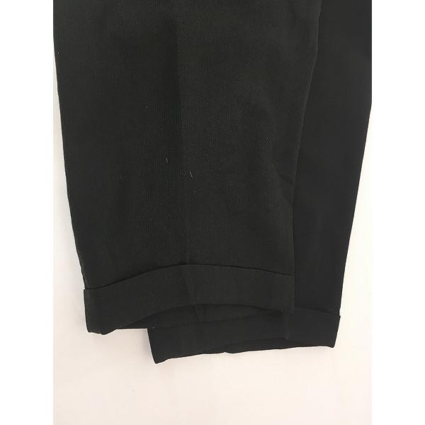 古着 90s Italy製 GIORGIO ARMANI 2タック 上質 ストライプ ウール