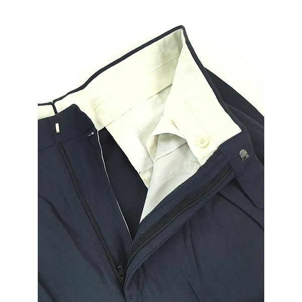 古着 90s GIVENCHY 3タック ウール ギャバジン スラックス 古着 90s GIVENCHY 3タック ウール ギャバジン スラックス