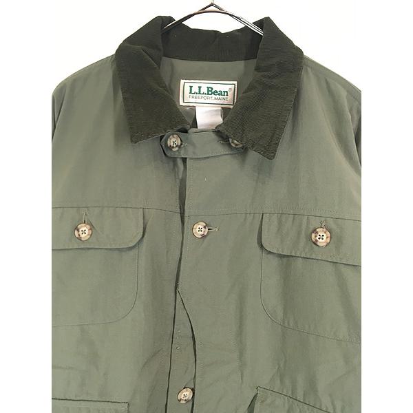 古着 80s LL Bean ハーフムーン ポケット ナイロン フィッシング