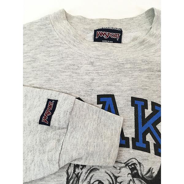 古着 90s USA製 DRAKE カレッジ スウェット トレーナー L : 古着屋