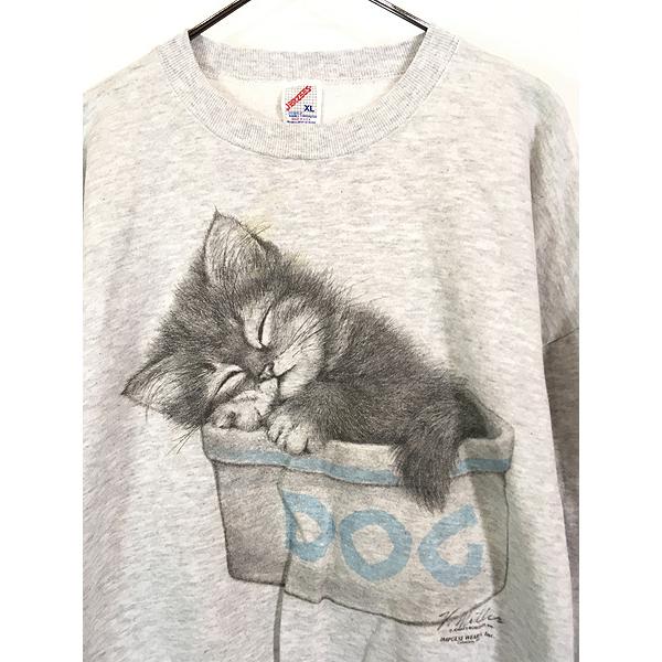 古着 90s USA製 Virginia Miller 子猫 ネコちゃん DOG カップ お 古着 90s USA製 Virginia Miller 子猫 ネコちゃん DOG カップ お