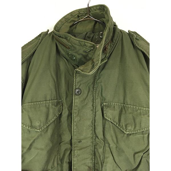 70s 米軍実物 M65 フィールドジャケット 3rd S-R(L相当)M-65 古着 70s 米軍 US M-65 3rd ミリタリー フィールド ジャケット M-R