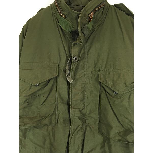 古着 80s 米軍 US M-65 3rd ミリタリー フィールド ジャケット M-L