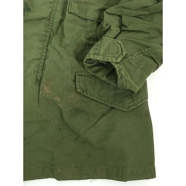 古着 80s 米軍 US M-65 3rd ミリタリー フィールド ジャケット 貴重 XS