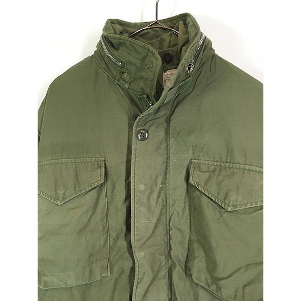 古着 70s 米軍 US M-65 2nd アルミジップ ミリタリー フィールド
