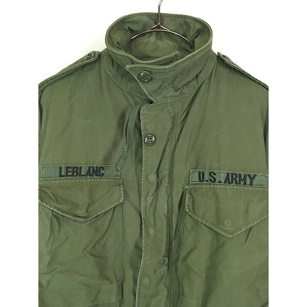古着 60s 米軍 US ARMY M-51 後期型 9oz コットンサテン ミリタリー