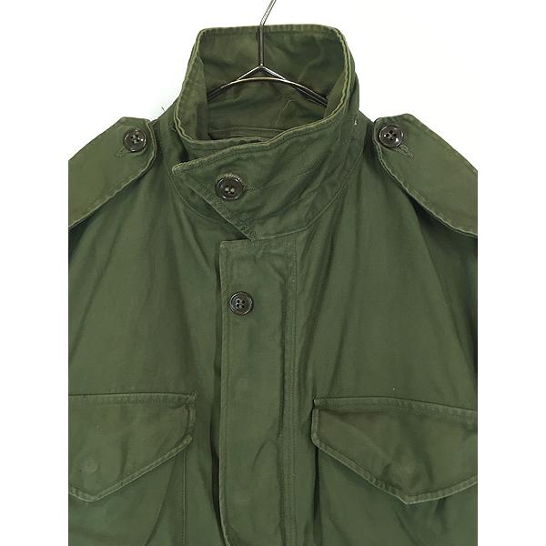 古着 50s 米軍 US ARMY M-51 中期型 ヘビー コットンサテン ミリタリー
