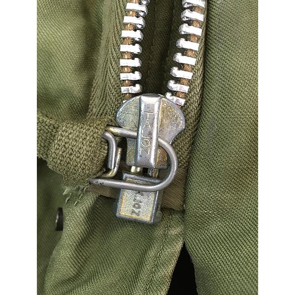 古着 50s 米軍 US ARMY M-51 中期型 ヘビー コットンサテン ミリタリー