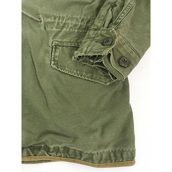 古着 60s 米軍 US ARMY M-51 ストームフラップ コットンサテン
