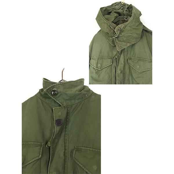 古着 50s 米軍 US ARMY M-51 中期型 ヘビー コットンサテン ミリタリー
