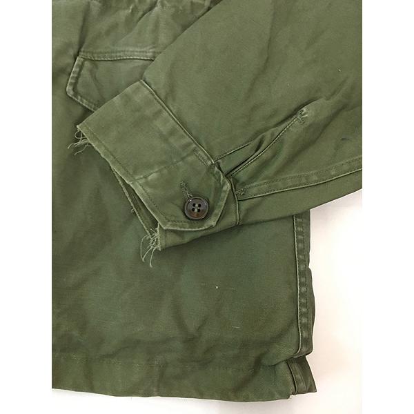 古着 50s 米軍 US ARMY M-51 中期型 ヘビー コットンサテン ミリタリー