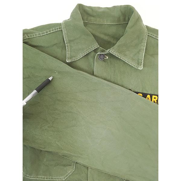 古着 50s 米軍 US ARMY 13スター ボタン 100% コットン サテン