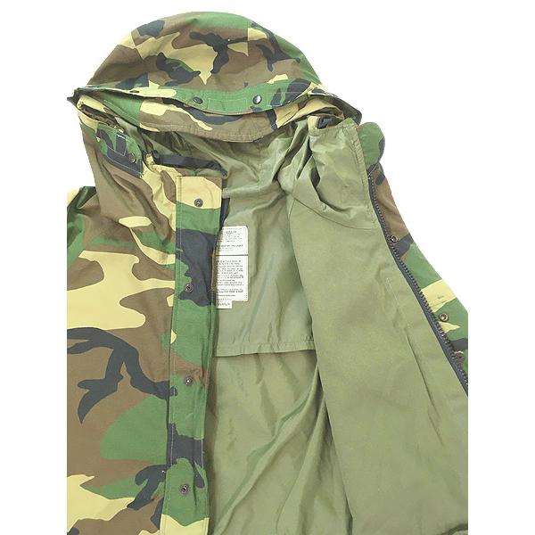 古着 90-00s 米軍 ECWCS 1st 後期 ウッドランド カモ 迷彩 GORE-TEX