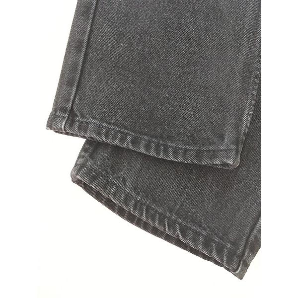 古着 90s USA製 Levi's 505-4159 サルファ スーパー ブラック デニム