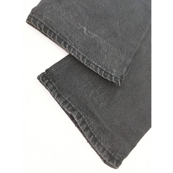 古着 90s USA製 Levi's 501-0660 サルファ スーパー ブラック デニム