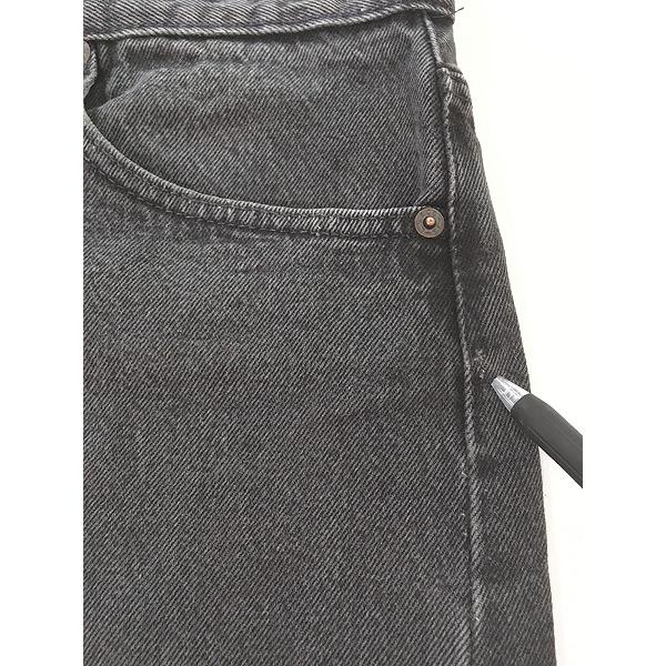 古着 90s USA製 Levi's 501-0660 サルファ スーパー ブラック デニム