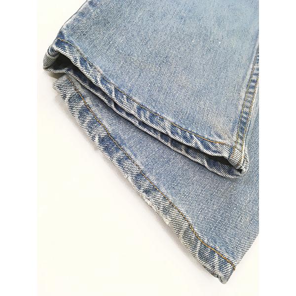 古着 00s USA製 Levi's 505-4834 アイスブルー デニム パンツ ジーンズ