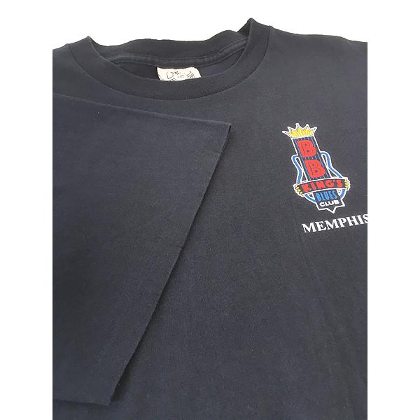 古着 90s USA製 B.B. KING 「BB KING'S BLUES CLUB」 R&B ブルース