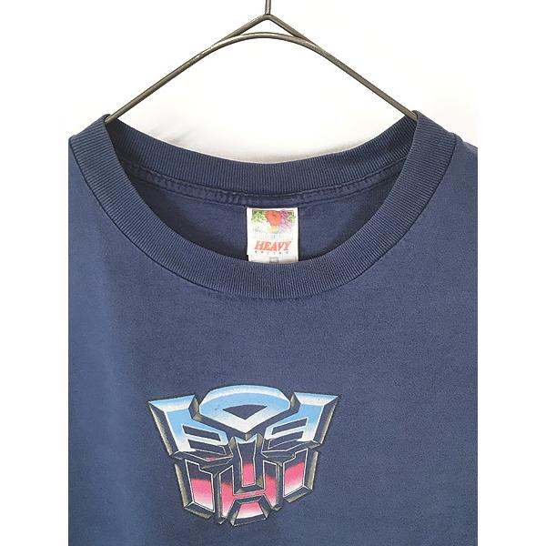 古着 00s Transformers the Movie トランスフォーマー ロゴ ムービー T