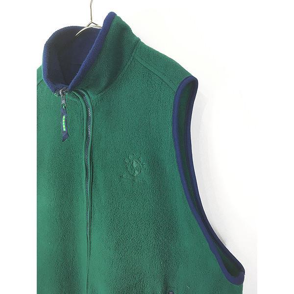 古着 90s Eddie Bauer 「EBTEK」 POLARTEC フリース ベスト L : 古着屋