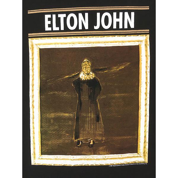 古着 90s Elton John 「The Big Picture Tour」 ツアー ロック ミュージック Tシャツ XL ミント!! 古着 90s Elton John 「The Big Picture Tour」 ツアー ロック