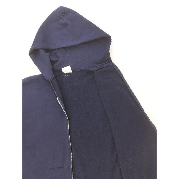 古着 90-00s Jerzees 無地 ソリッド セットイン スウェット ジップ