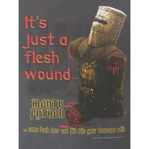 古着 00s Monty Python & The Holy Grail 「It's just a flesh would