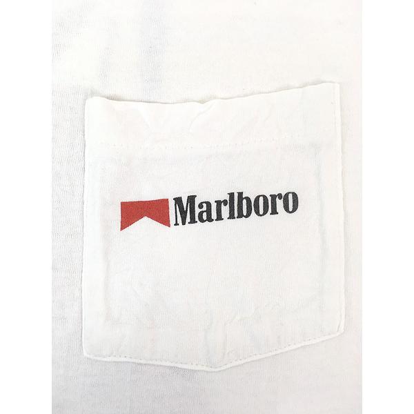 古着 90s USA製 Marlboro マルボロ カウボーイ ビビッド アート 